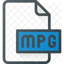 Mpg Mpeg Film Icon