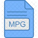 Mpg File Format Icon