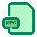 File Mpg Format Icon