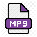 Mpg vídeo mpeg  Icono