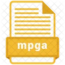 Mpga File Formats Icon