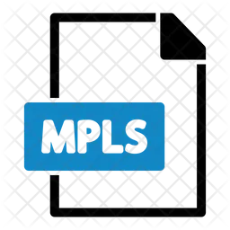 MPLS File Icon - Download in Dualtone Style