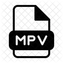 Mpv Datei Dokument Symbol