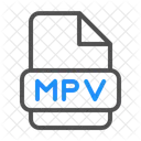 Mpv Datei Datei Typ Symbol