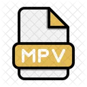 Mpv File Document Icon