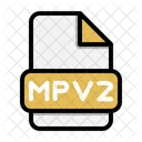 Mpv 2 File Document Icon