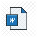 Ms Word  Icon