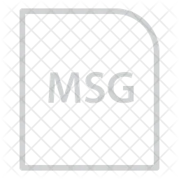 Msg File  Icon