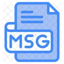 Msg Document File Icon