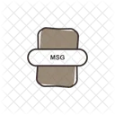 Msg File Document Icon