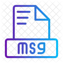 Msg Document File Icon