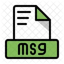 Msg Outlook-Mail-Nachricht  Symbol