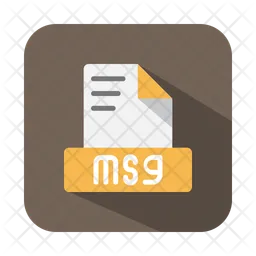 Msg Outlook-Mail-Nachricht  Symbol