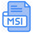 Msi Dokument Datei Symbol