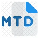 Mtd File Audio File Audio Format Icon