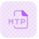 Mtp 파일 오디오 파일 오디오 형식 아이콘
