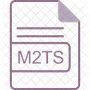 Mts Archivo Formato Icono