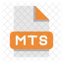 MTS AVCHD Video Videodatei Symbol