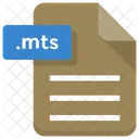 Mts File Sheet Icon