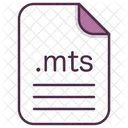 Mts File Document Icon