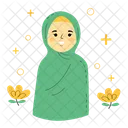 Muslimah Mulher Reze Icon