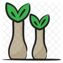 Mud Plant Eco Ecology Icon