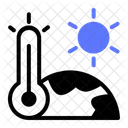 Mudancas Climaticas Clima Aquecimento Global Ícone