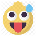 Mude Erschopft Emoji Symbol