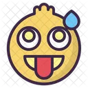 Mude Erschopft Emoji Symbol