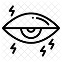Müde Augen  Symbol