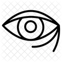 Mude Augen Mudigkeit Auge Symbol
