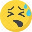 Mude Erschopft Emoji Symbol