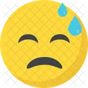 Mude Erschopft Emoji Symbol