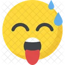 Mude Erschopft Emoji Symbol