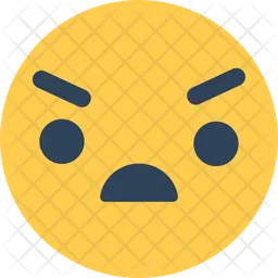 Müdes Gesicht Emoji Symbol