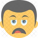 Mude Emoji Gesicht Symbol