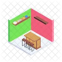 Sofa Silla Mesa Icon