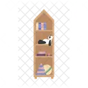 Muebles para guardar juguetes.  Icono