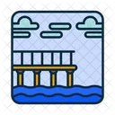 Muelle Muelle Maritimo Icono