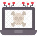 Muerto Emoji Portatil Icono