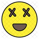 Emoji Muerto Emoticon Smiley Icono