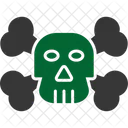 Muerto Hueso Peligro Icono