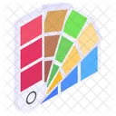 Muestra De Pintura Catalogo De Colores Paleta De Colores Icono