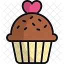 Muffin Cupcake Love Icon