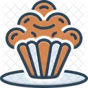 Muffin Foodstuffs Eatables Icon