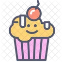 Muffin Cup Cake Cake Icon