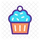 Muffin Tasse Kuchen Symbol