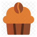 Muffin Coffee Cupcake Icon