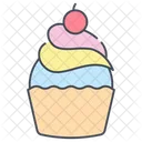 Muffin Dessert Cupcake Icon