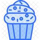 Muffin Pastry Cream Icon